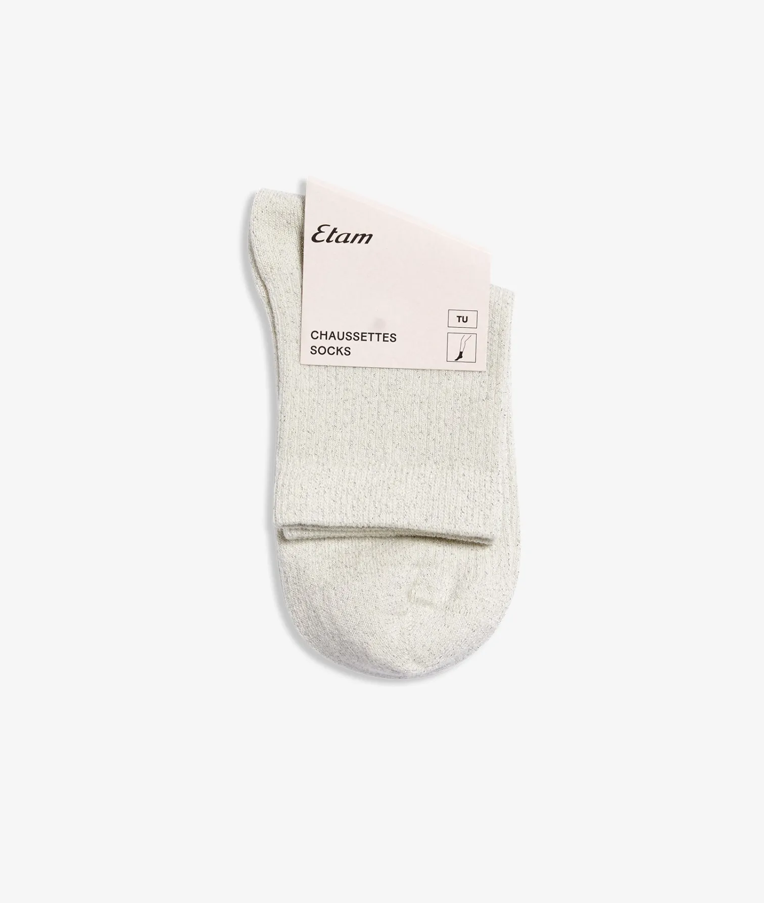 Etam Chaussettes irisées ECRU Best