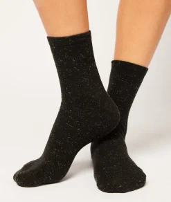 Etam Chaussettes irisées NOIR Shop