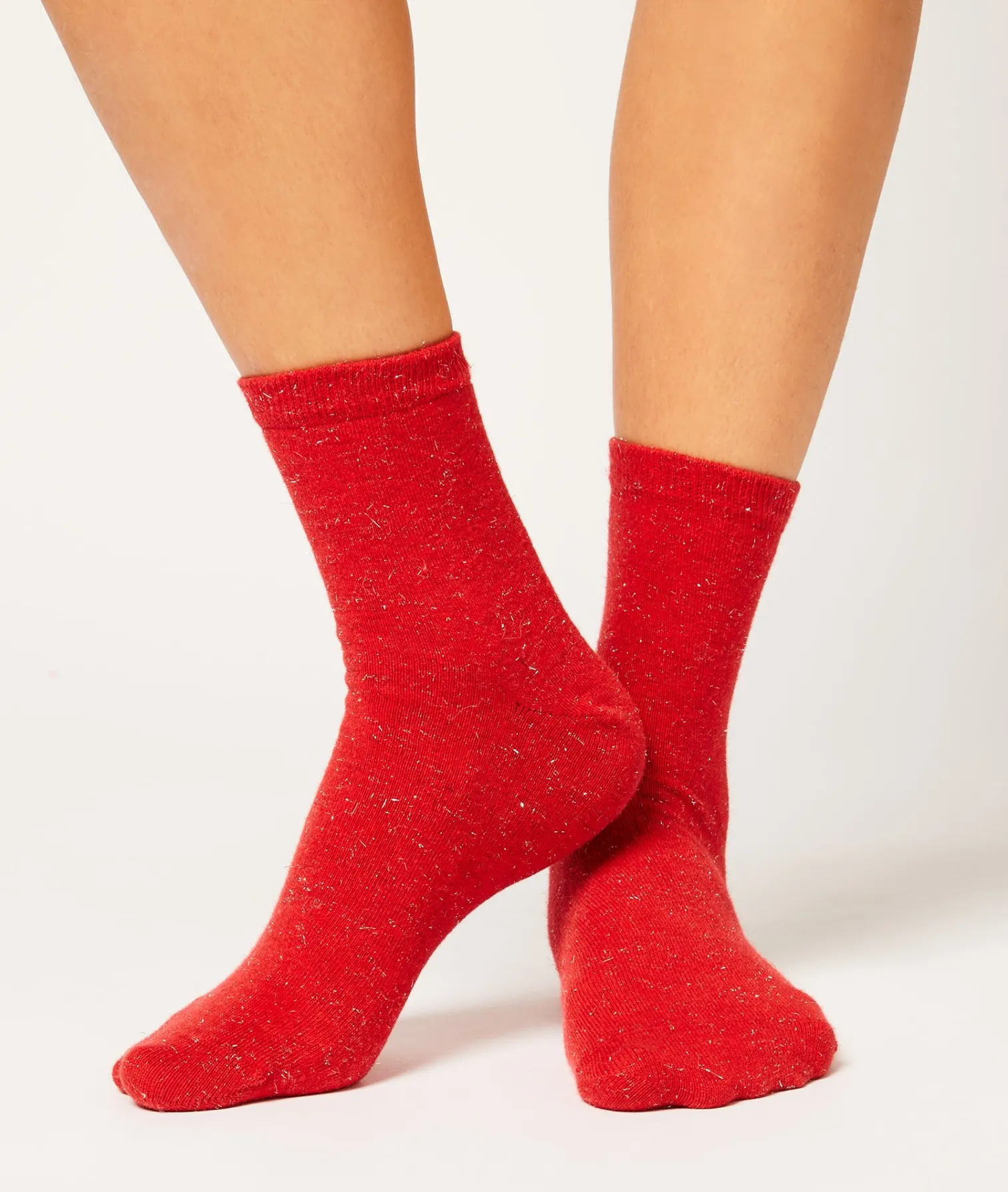 Etam Chaussettes irisées ROUGE Fashion