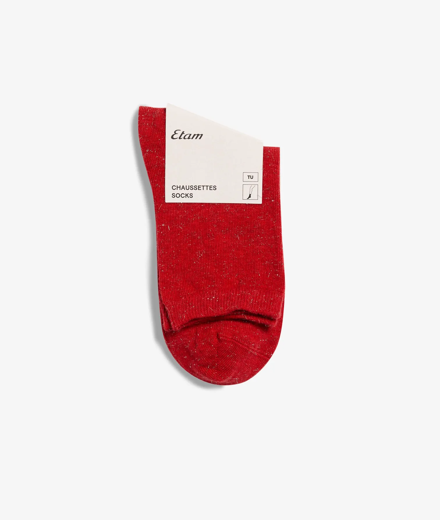 Etam Chaussettes irisées ROUGE Fashion