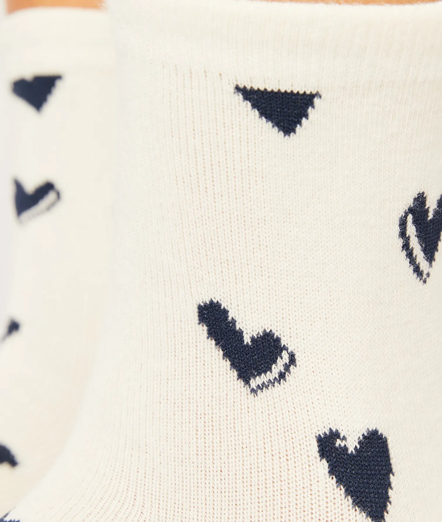 Etam Chaussettes motifs coeurs BLEUNUIT Sale