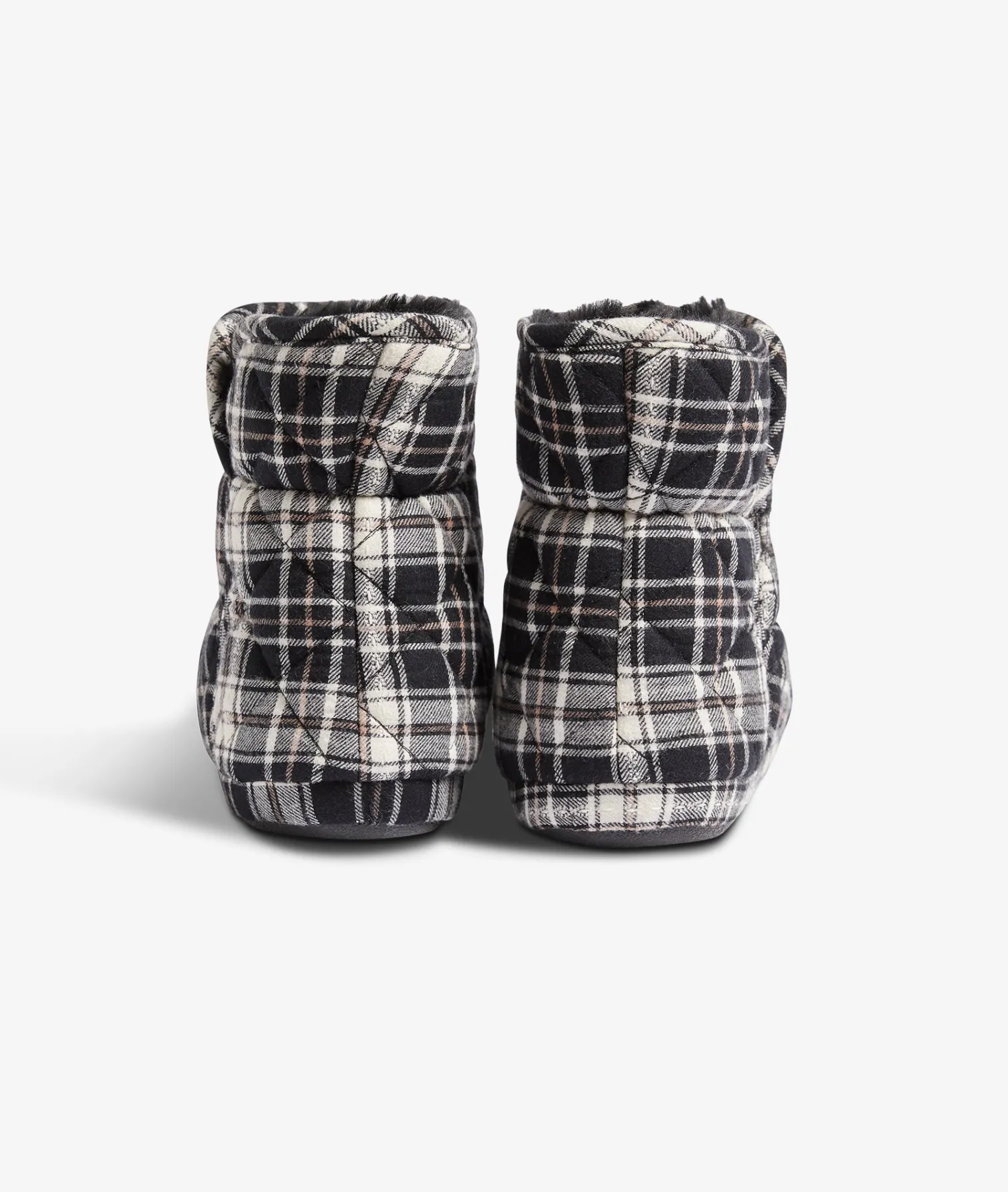 Etam Chaussons bottines à ccarreaux NOIR Cheap