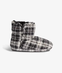 Etam Chaussons bottines à ccarreaux NOIR Cheap