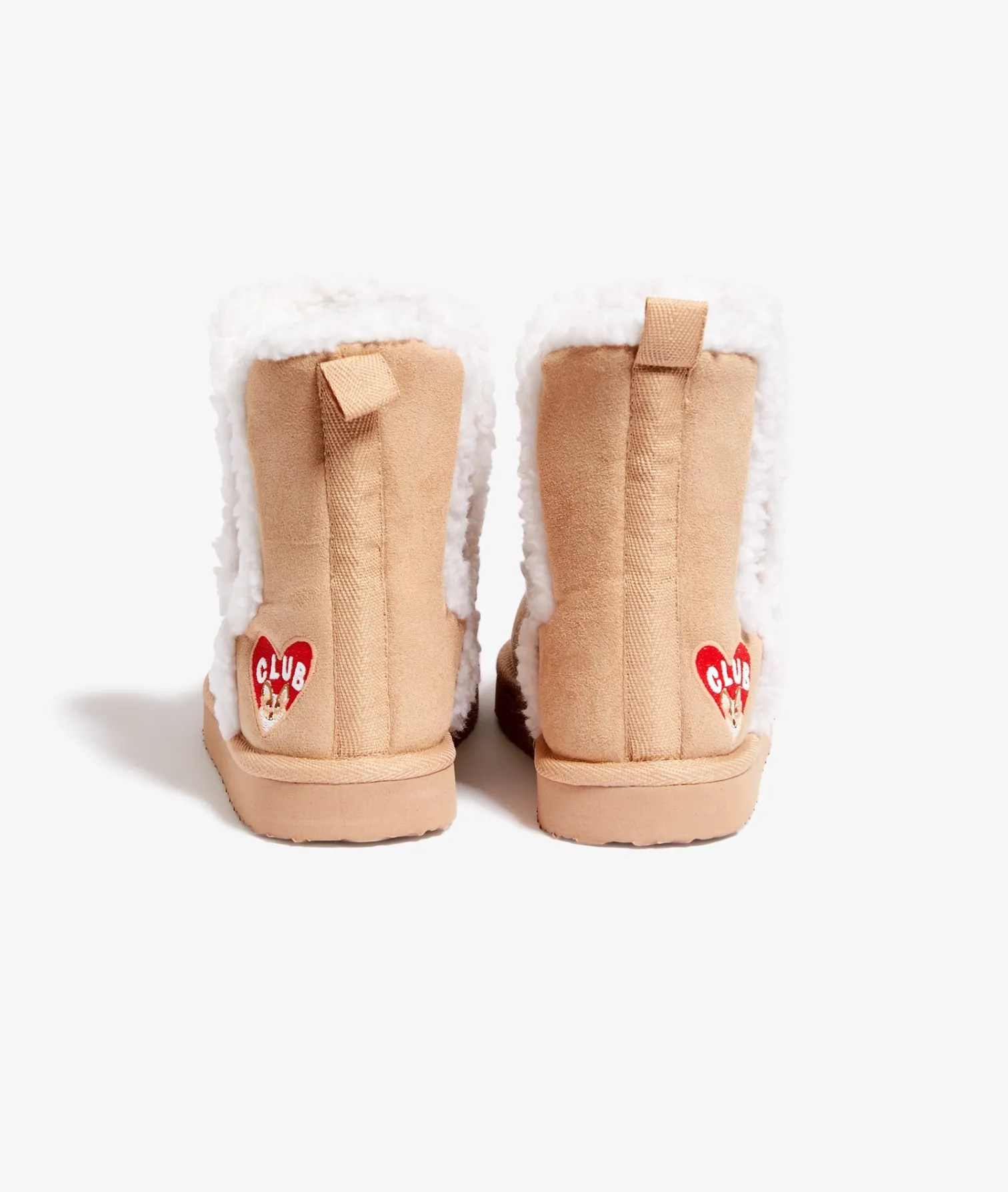 Etam Chaussons bottines corgi intérieur effet bouclette DUNE Outlet