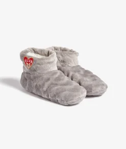 Etam Chaussons chaussettes fourrés GRISCLAIR New