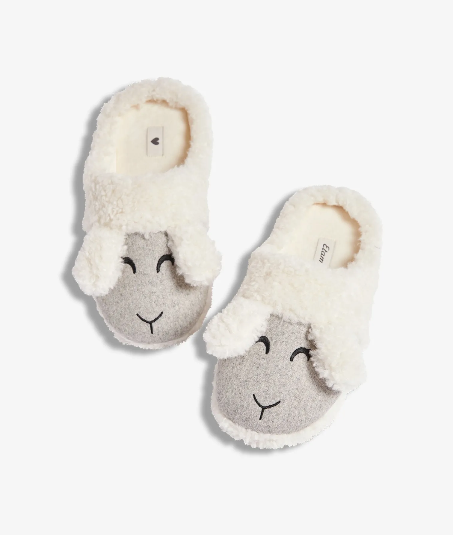 Etam Chaussons mouton fourrés ANTHRACITE Cheap