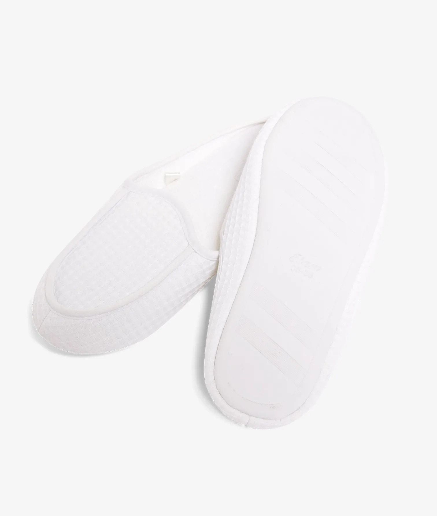 Etam Chaussons mules nid d'abeille ECRU Cheap