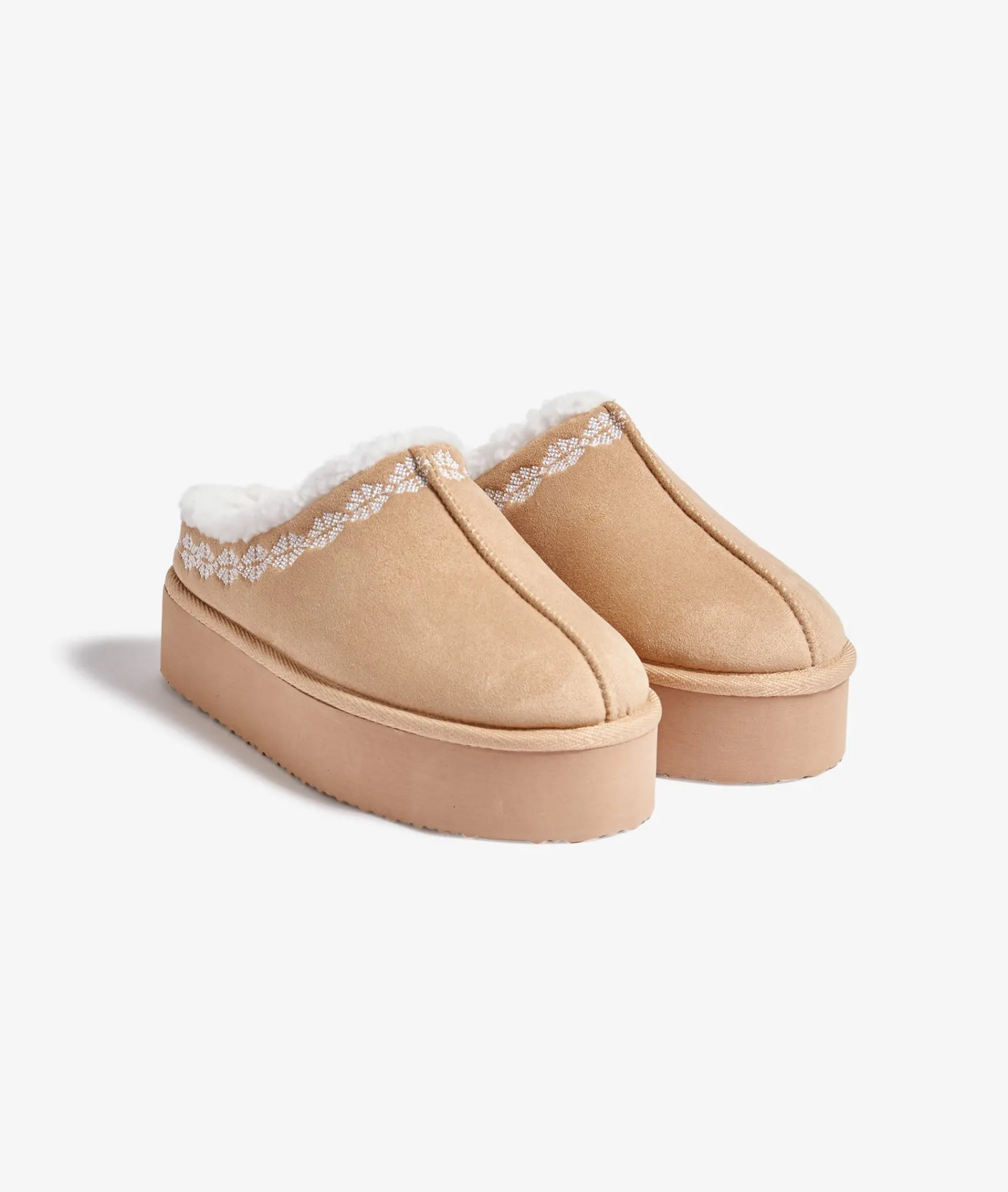 Etam Chaussons mules plateformes LIN New