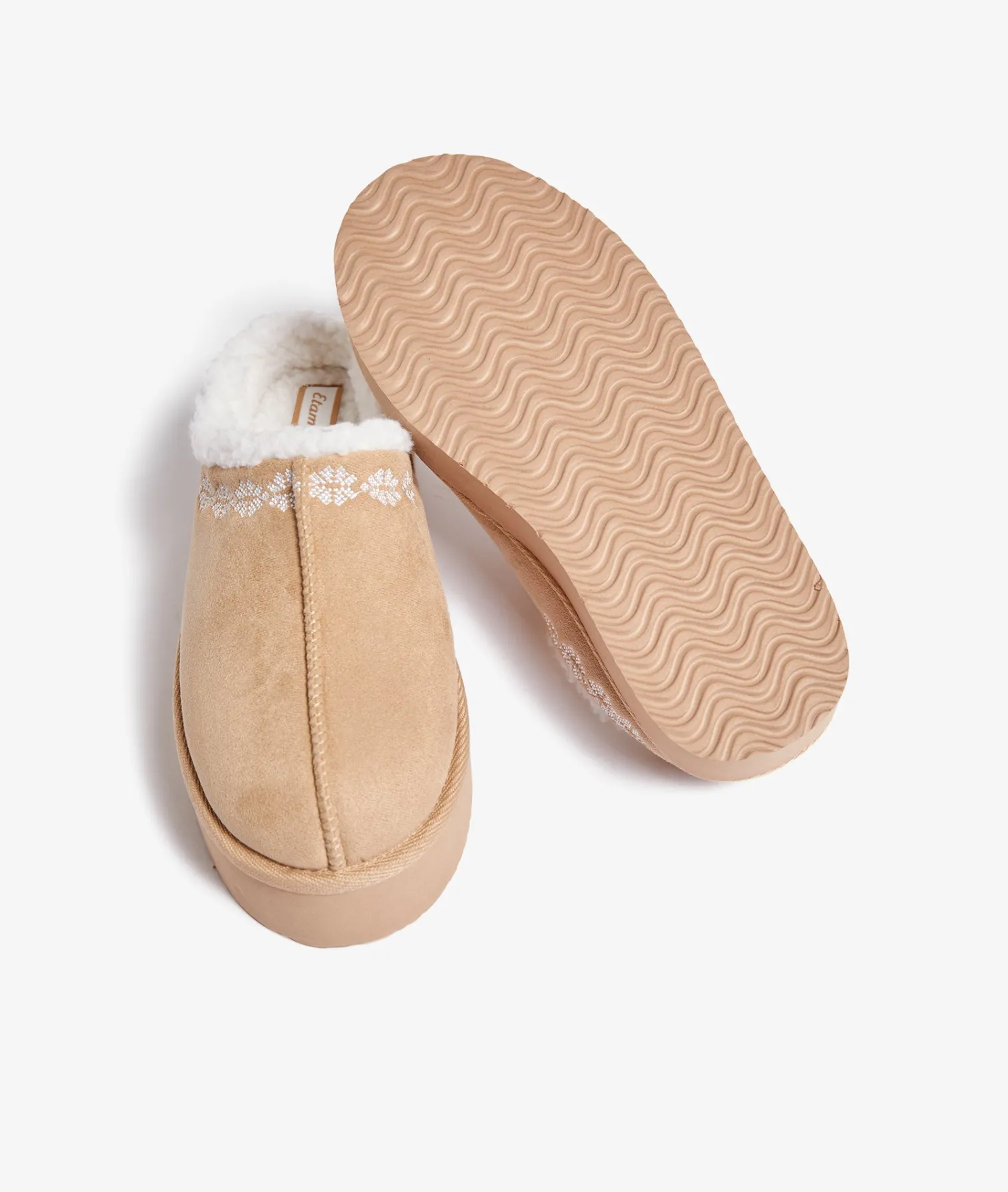Etam Chaussons mules plateformes LIN New