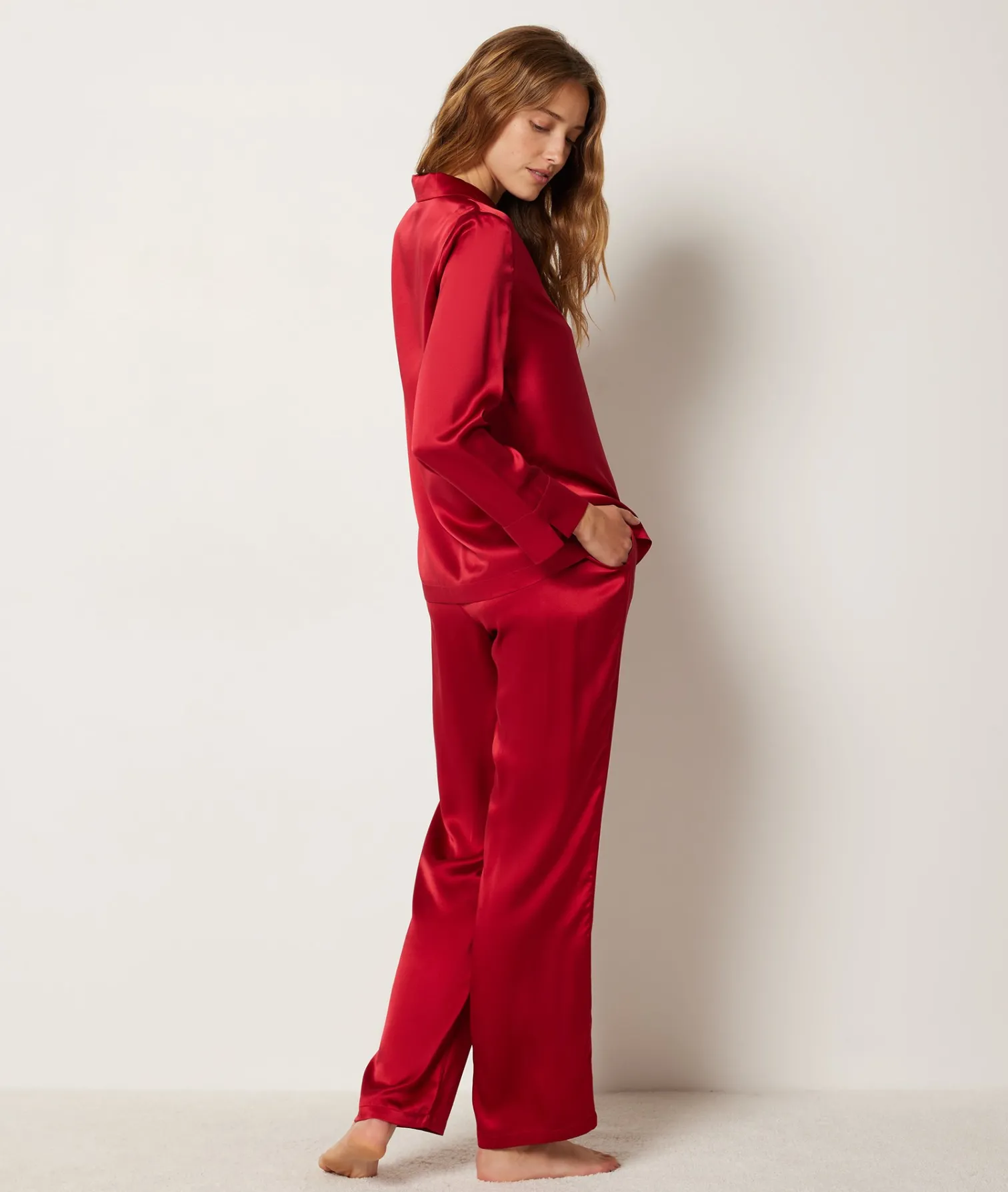 Etam Chemise de pyjama en soie CARDINAL Shop
