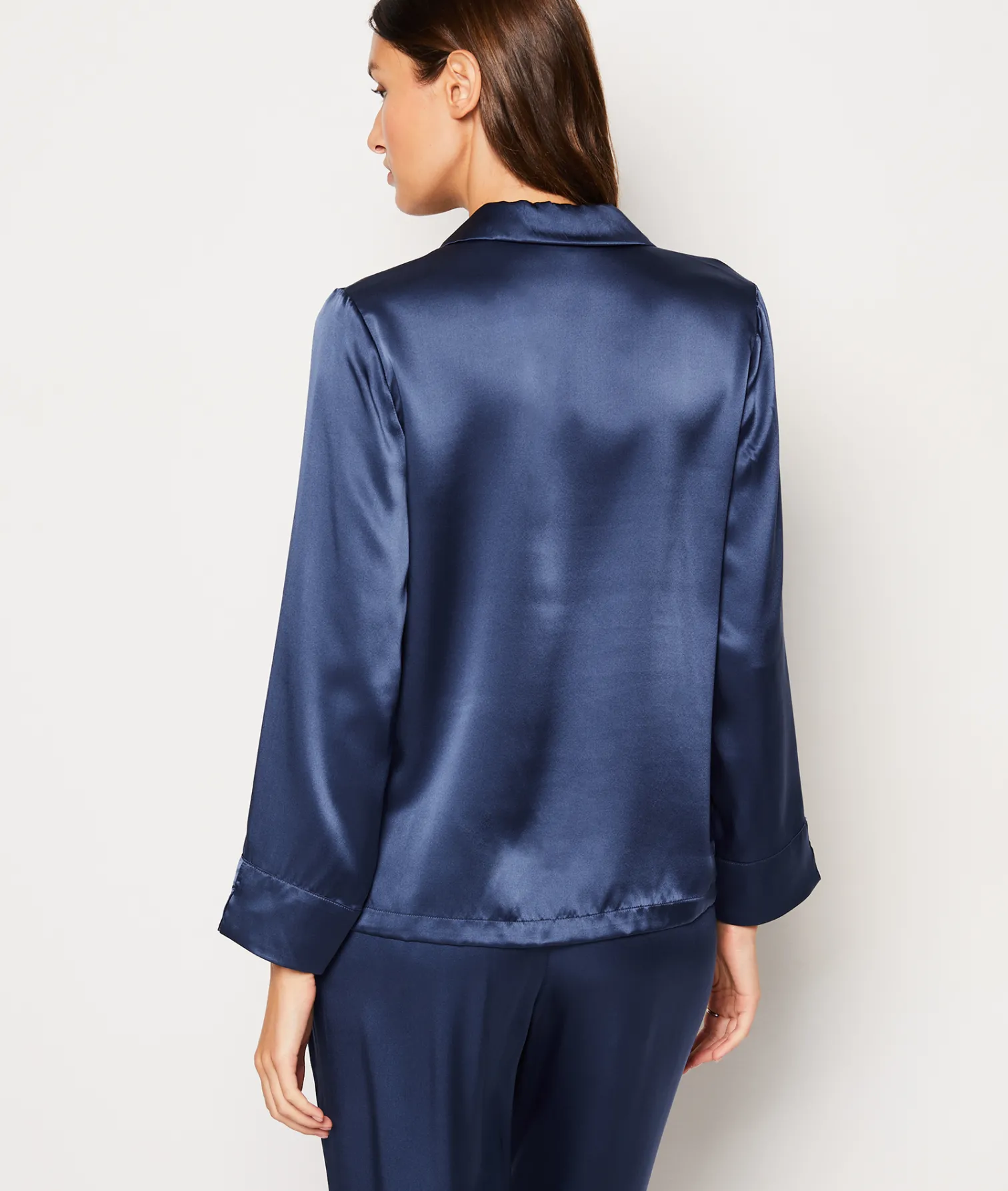 Etam Chemise de pyjama en soie BLEUNUIT Best Sale