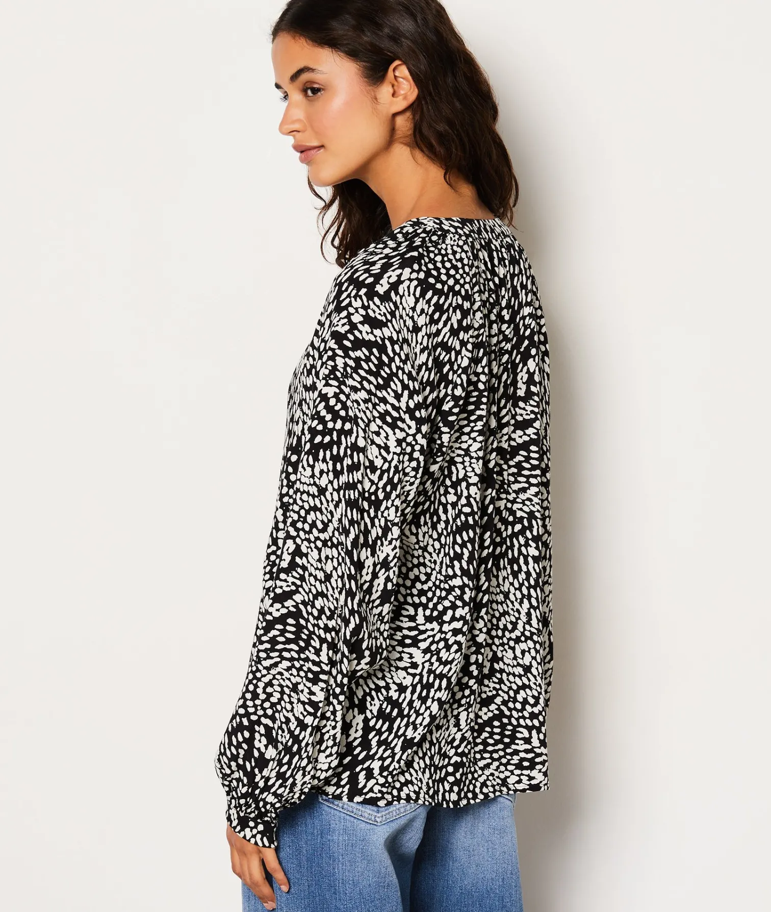 Etam Chemise fluide boutonnée à motifs IMPFDBLANC Cheap
