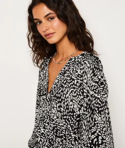 Etam Chemise fluide boutonnée à motifs IMPFDBLANC Cheap