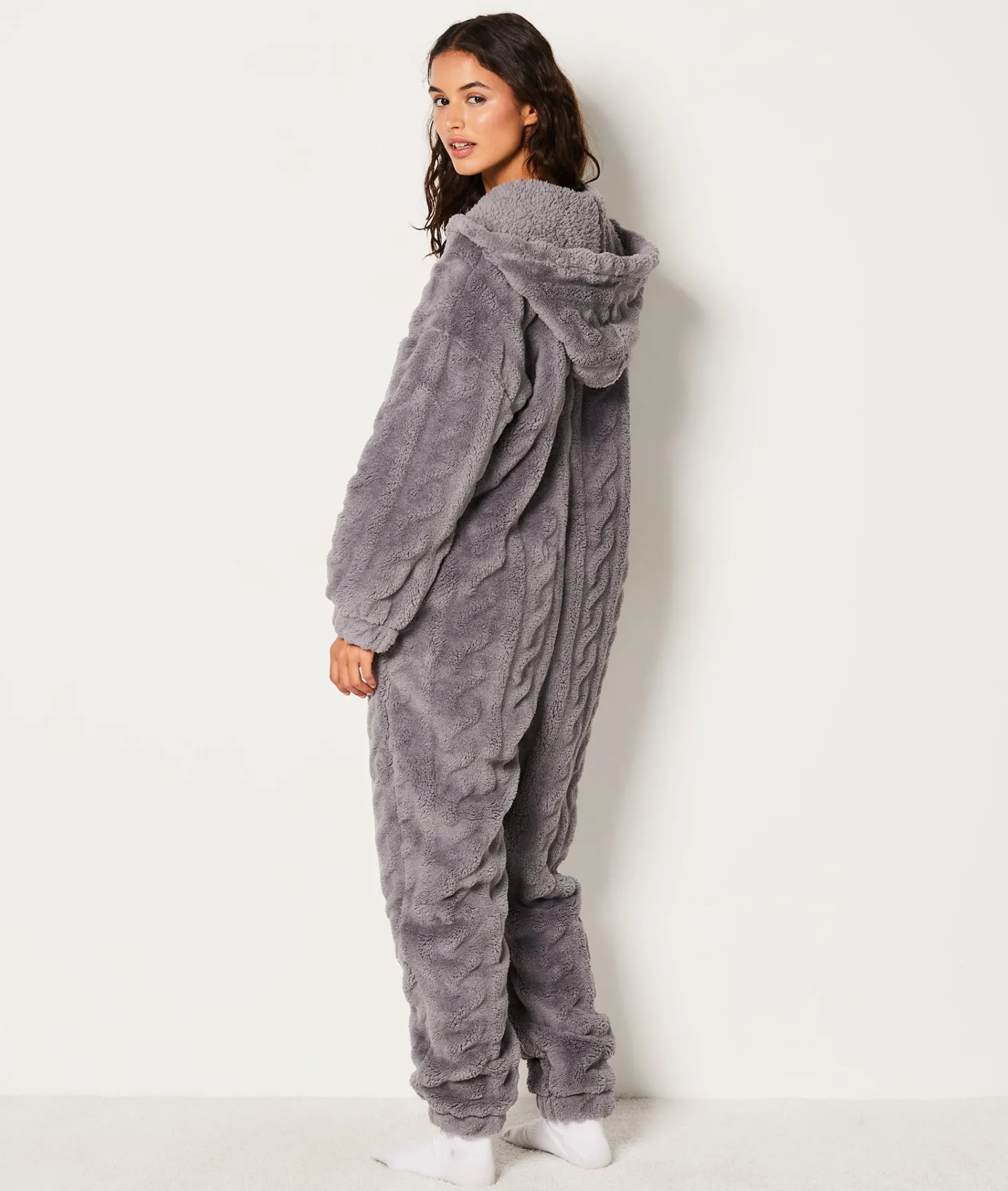Etam Combinaison polaire GRIS Sale