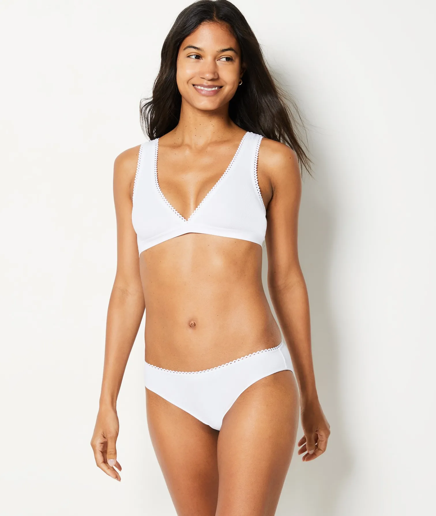 Etam Cotton Brief WHITE Cheap
