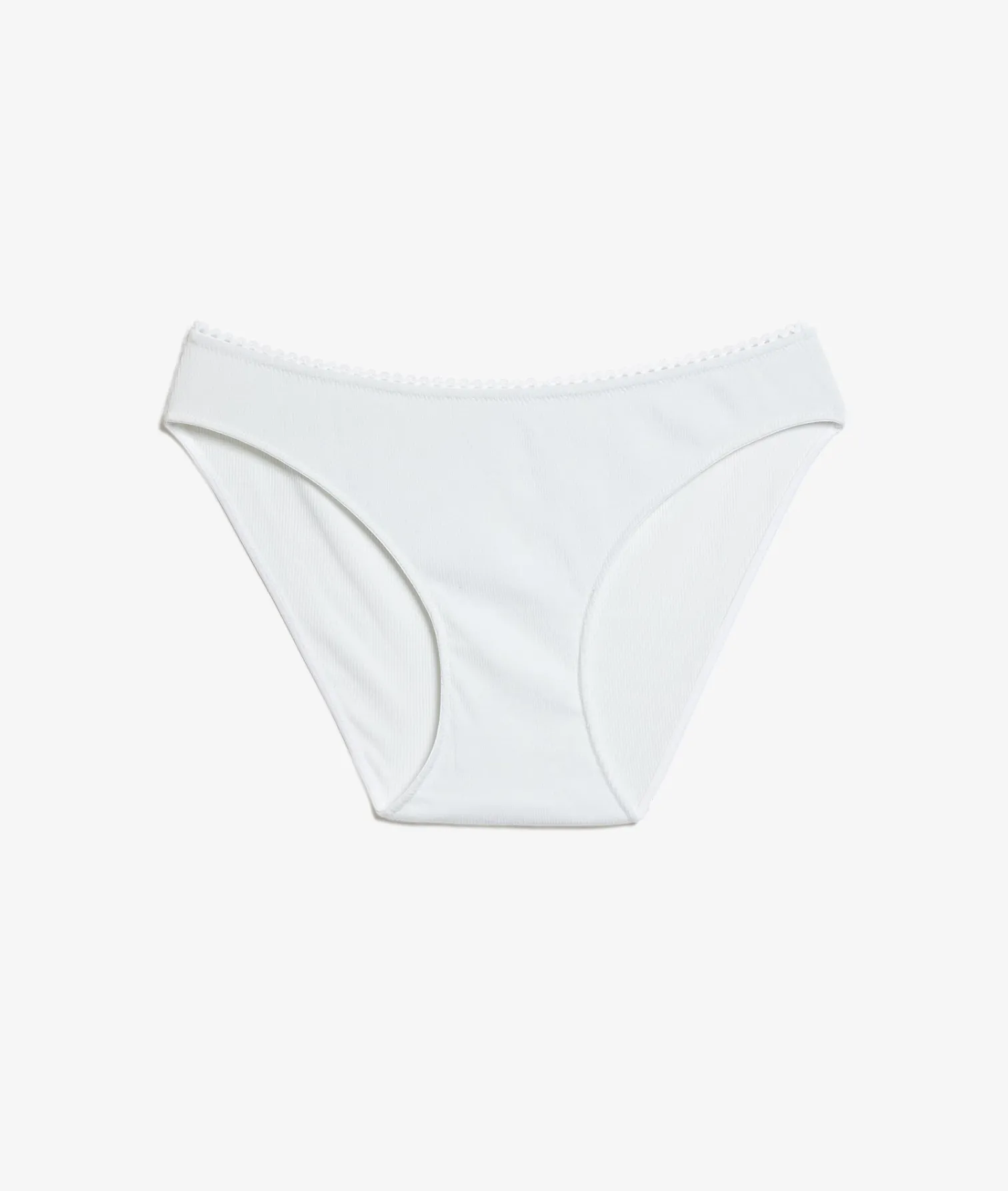 Etam Cotton Brief WHITE Cheap