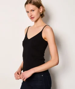 Etam Cotton camisole BLACK Store