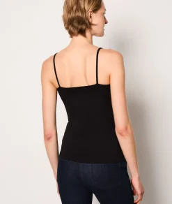 Etam Cotton camisole BLACK Store