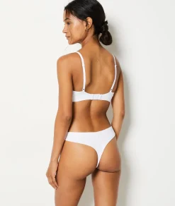Etam Cotton Tanga BLANC Sale