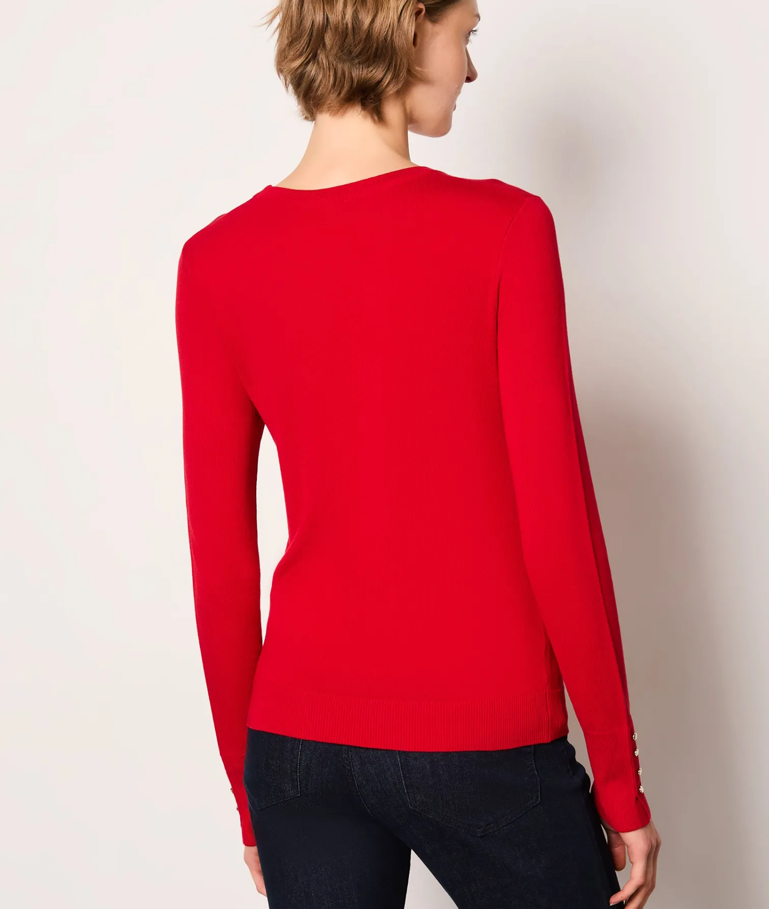 Etam Crew Neck Sweater CARDINAL Outlet