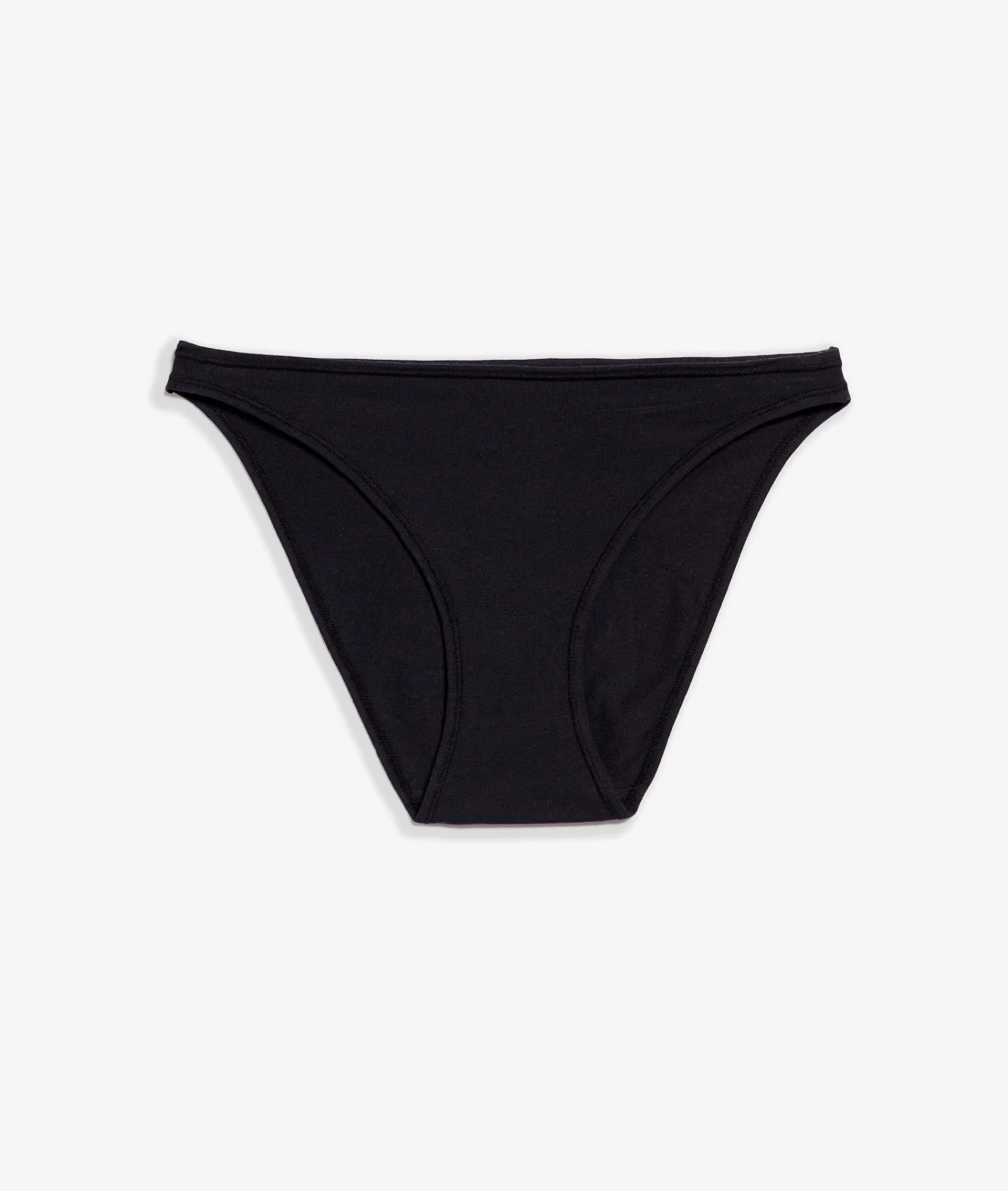 Etam Culotte bikini en coton NOIR Clearance