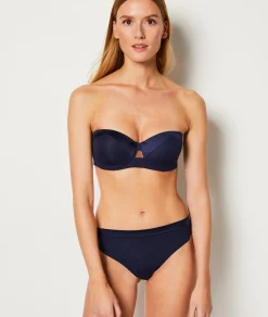 Etam Culotte en microfibre satiné BLEUNUIT Shop
