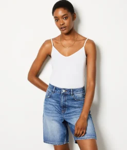 Etam Denim Bermuda Shorts BLUE Shop