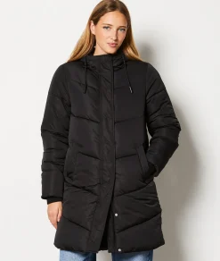 Etam Doudoune longue NOIR Cheap