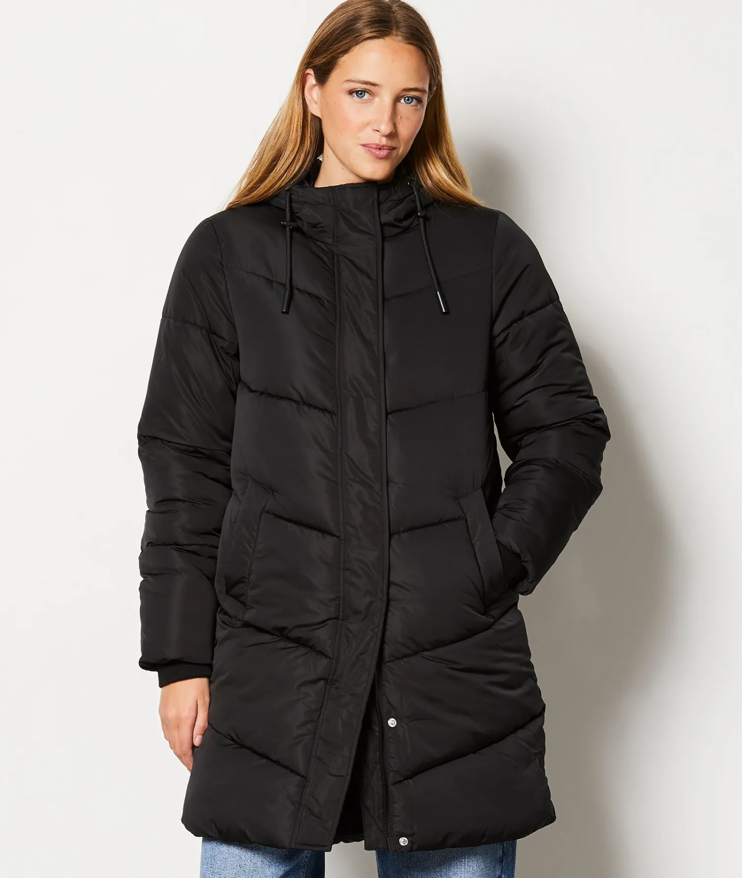 Etam Doudoune longue NOIR Cheap
