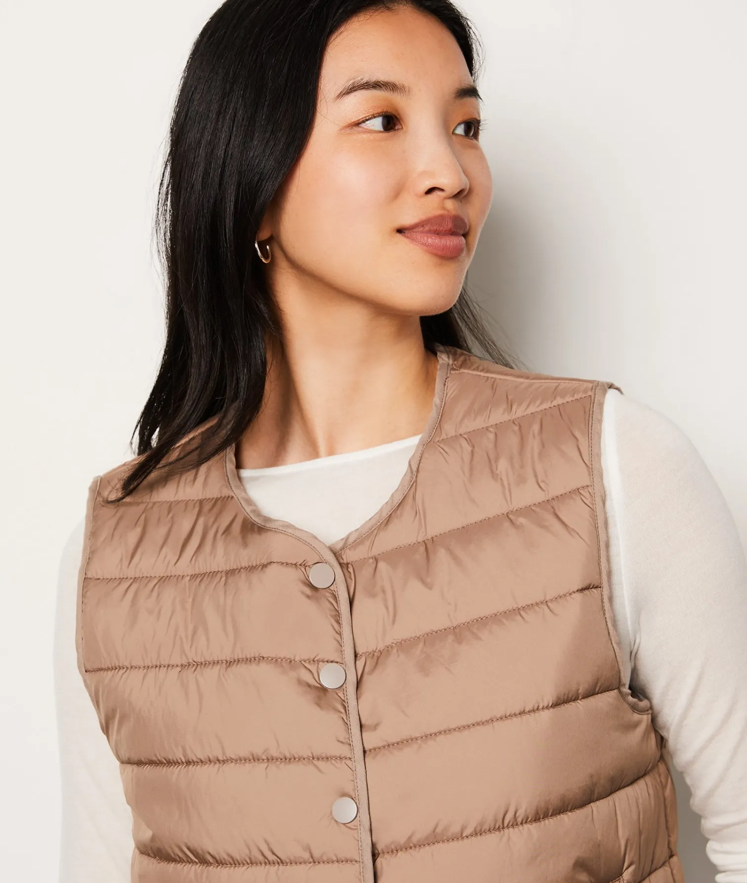 Etam Doudoune matelassée sans manches BEIGE Flash Sale