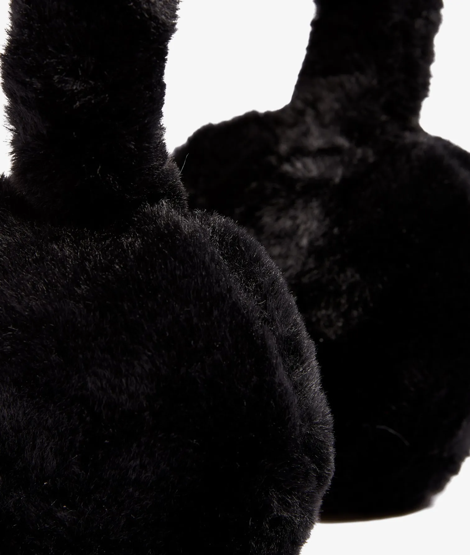 Etam Ear muffs in faux fur BLACK Discount
