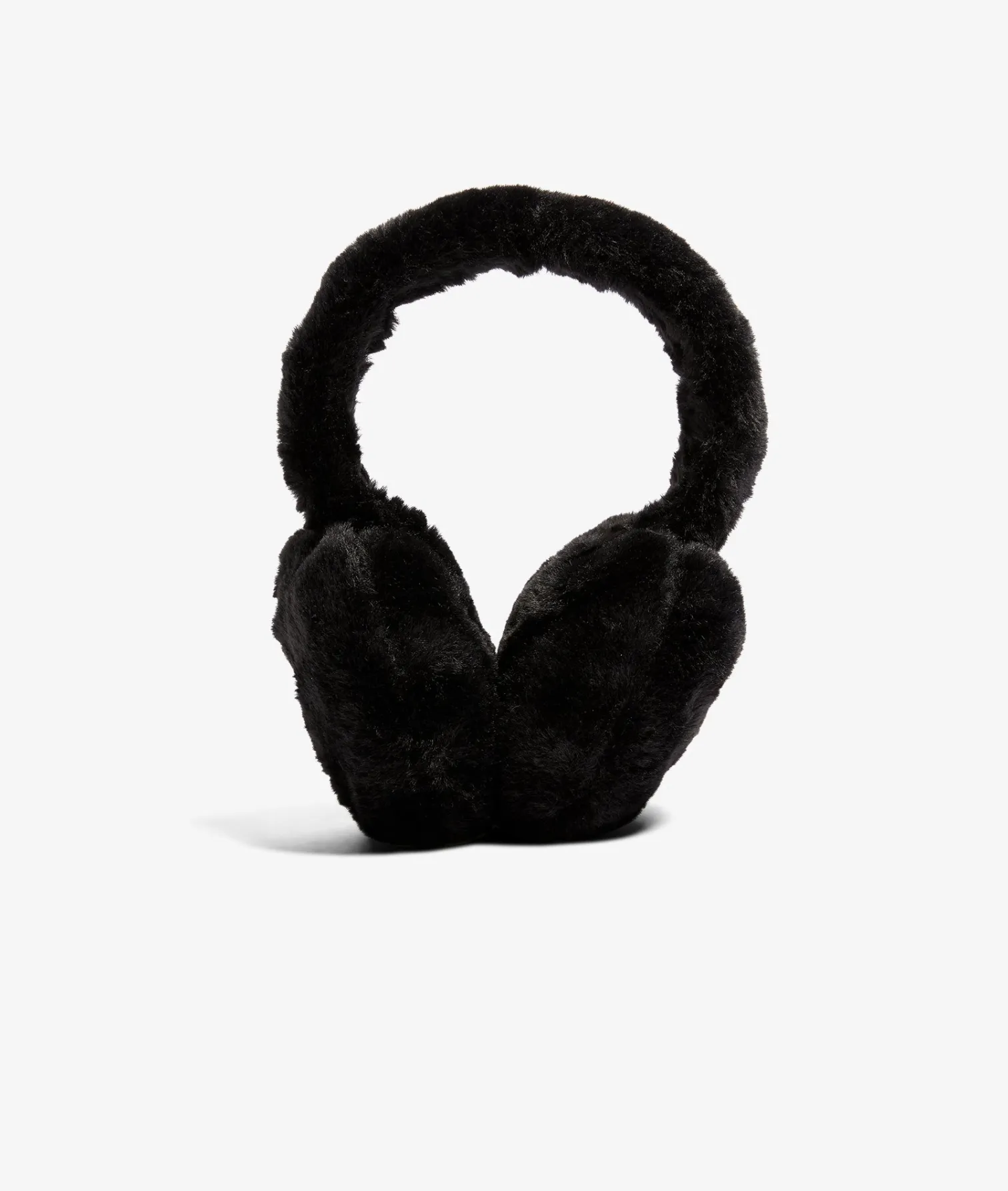 Etam Ear muffs in faux fur BLACK Discount