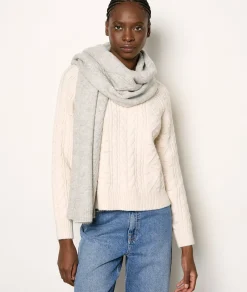 Etam Echarpe en maille pailleté GRISCLAIR Cheap