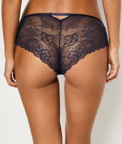 Etam Embroidered Tulle Boyshort NIGHTBLUE Cheap