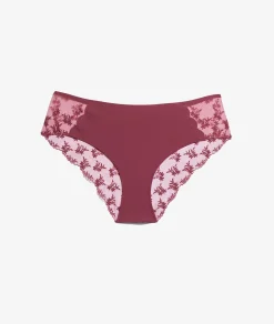 Etam Embroidered Tulle Boyshort TERRACOTTA Fashion