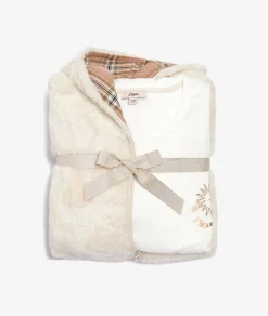 Etam Ensemble 3 pièces de pyjamas veste polaire BEIGE Cheap
