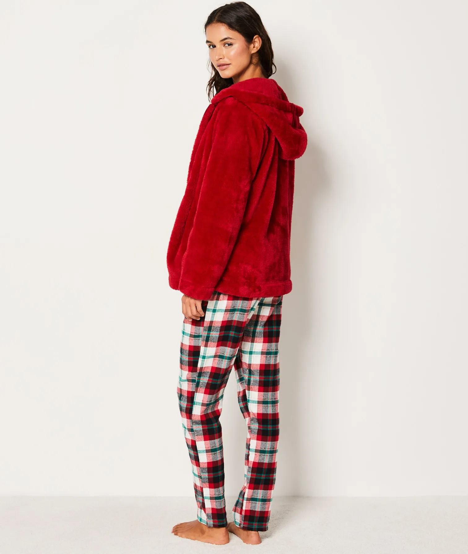 Etam Ensemble 3 pièces de pyjamas veste polaire CARDINAL Sale