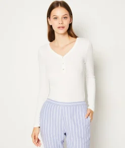 Etam Ensemble 3 pièces de pyjamas veste polaire BLEU Online