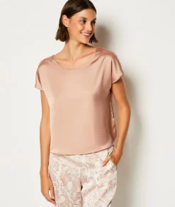 Etam Ensemble 3 pièces de pyjamas satiné IMPFDECRU Cheap