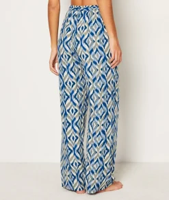 Etam Flared Patterned Pyjama Bottoms MULTICOLORE Shop