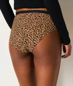 Etam Flux abondant - culotte taille haute de règle IMPFDTAUPE New