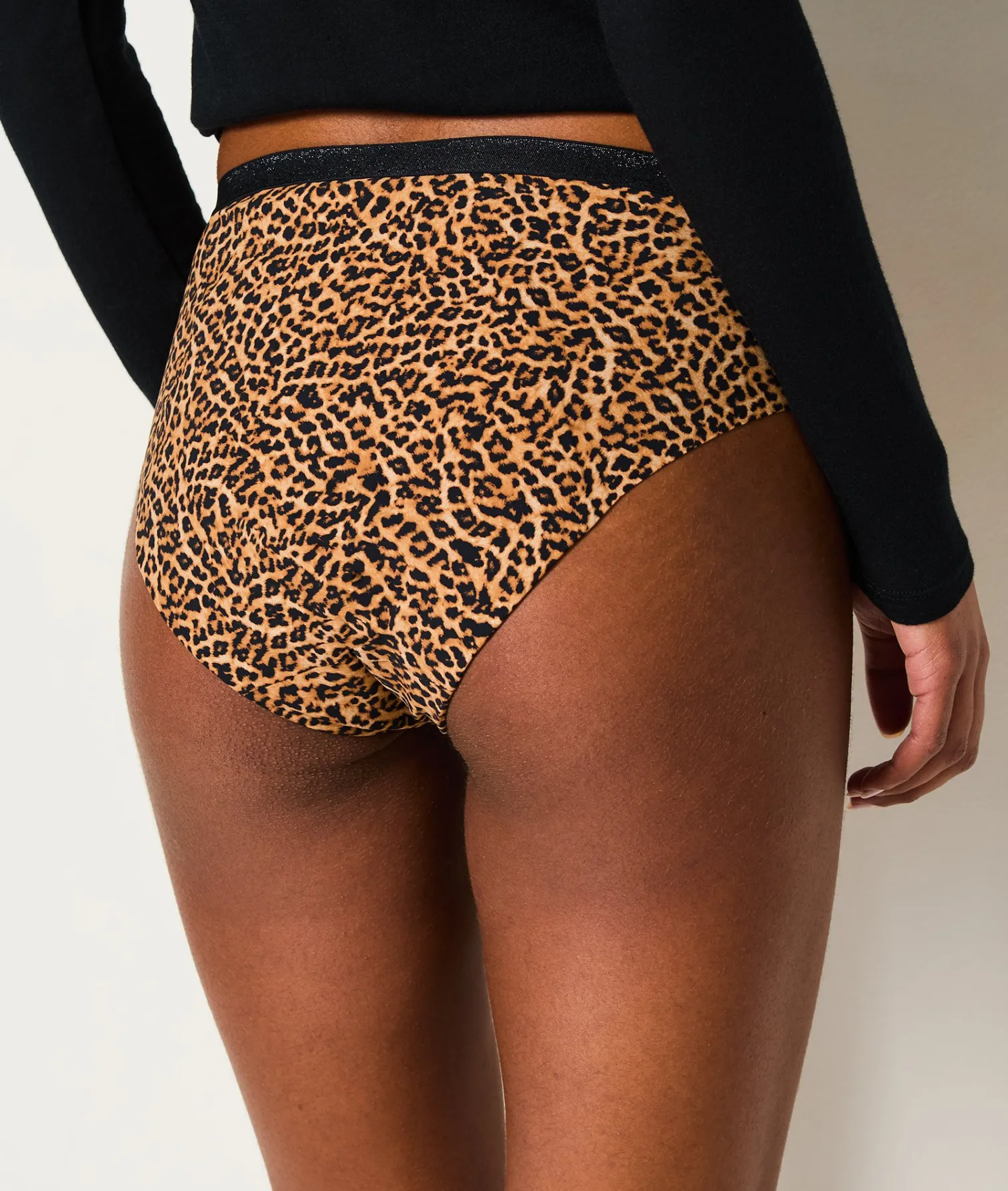 Etam Flux abondant - culotte taille haute de règle IMPFDTAUPE New
