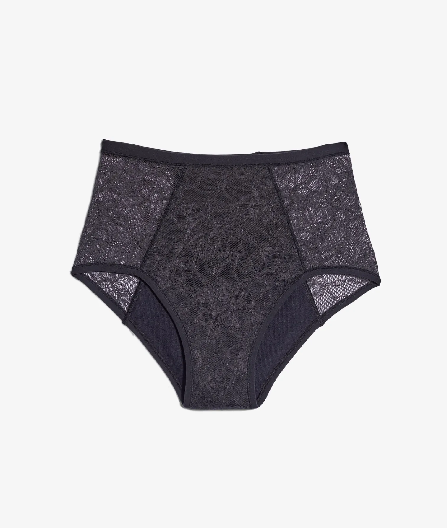 Etam Flux abondant - Culotte taille haute de règles NOIR Flash Sale