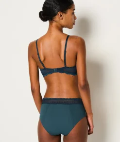 Etam Flux abondant - shorty de règle en coton ENCRE Sale