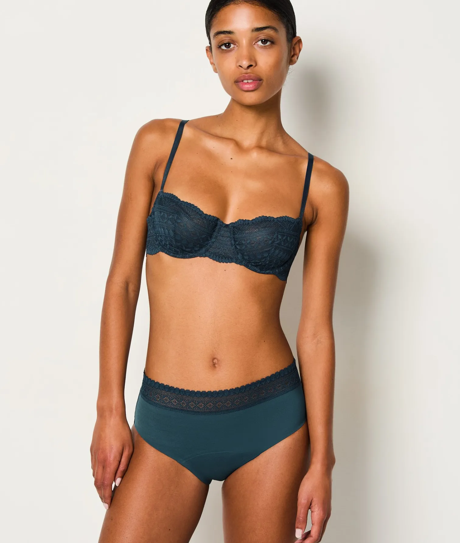 Etam Flux moyen - shorty de règle en coton ENCRE Store