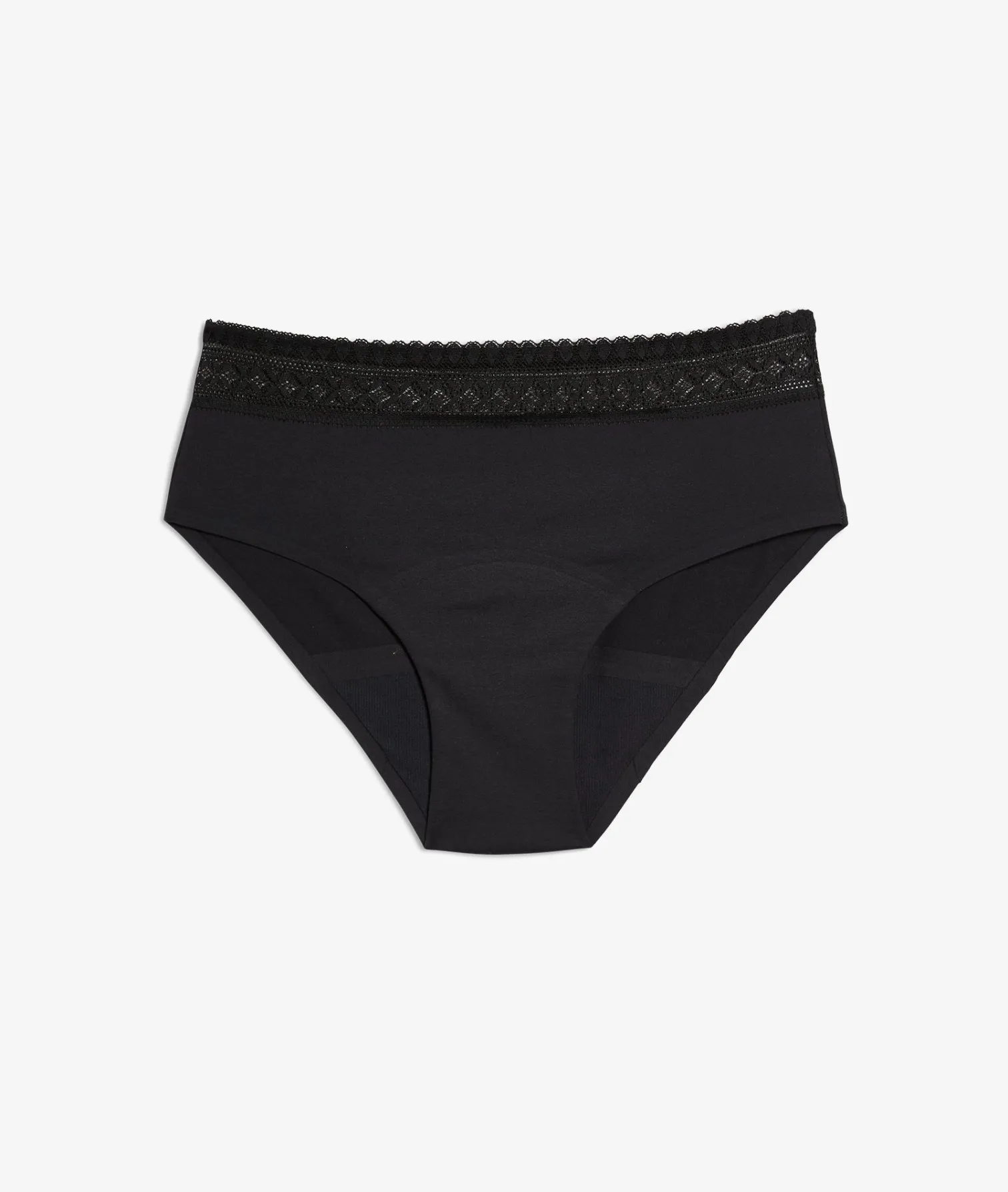 Etam Flux moyen - shorty de règle en coton NOIR Best