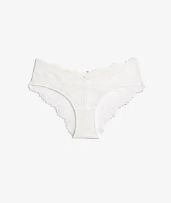 Etam Glitter Lace Boyshort ECRU Clearance
