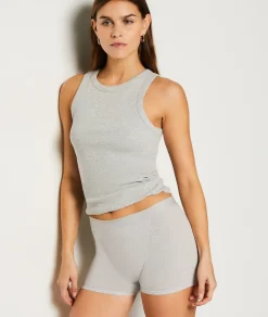 Etam Heavy Flow - Cotton Boyleg Period Brief GREY Shop