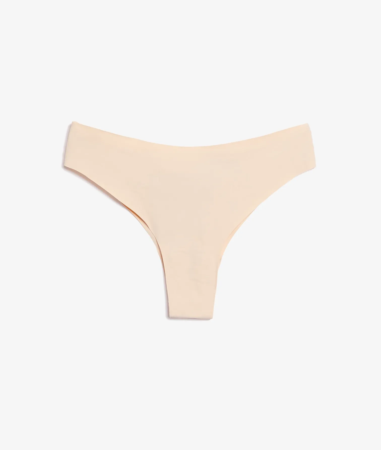 Etam High Cut Microfiber Thong LINEN Discount
