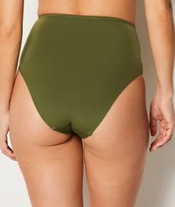 Etam High Waist Bikini Bottom KAKI Best